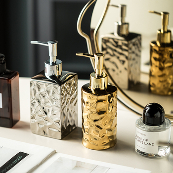 Zi Letter kerámia pumpás üveg szállodai kényelméhez, 340 ml, logó nélkül