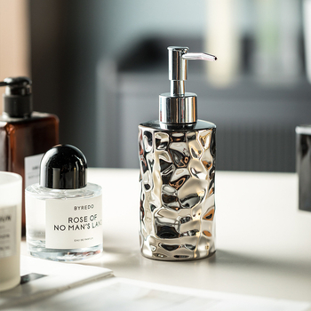 Zi Letter kerámia pumpás üveg szállodai kényelméhez, 340 ml, logó nélkül