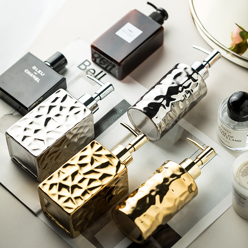 Zi Letter kerámia pumpás üveg szállodai kényelméhez, 340 ml, logó nélkül