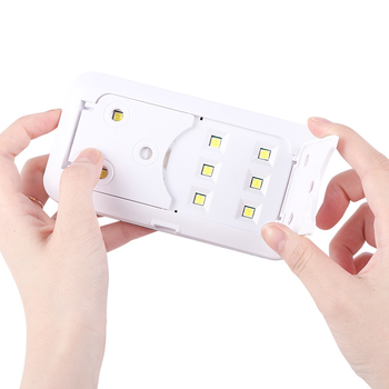 Manikűr lámpa MINI-6 USB-tápellátású, 36W UV/LED lámpa gél lakok kötéséhez