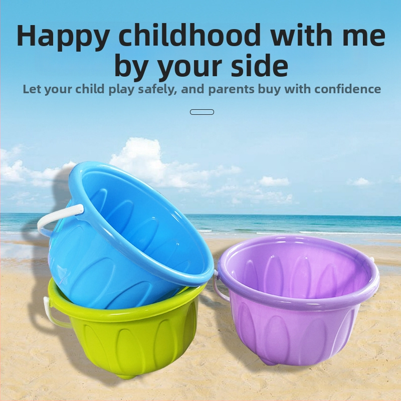 Kanta za dječju igru s pijeskom i vodom na plaži | PP materijal, igračka za plažu, vrtni alat