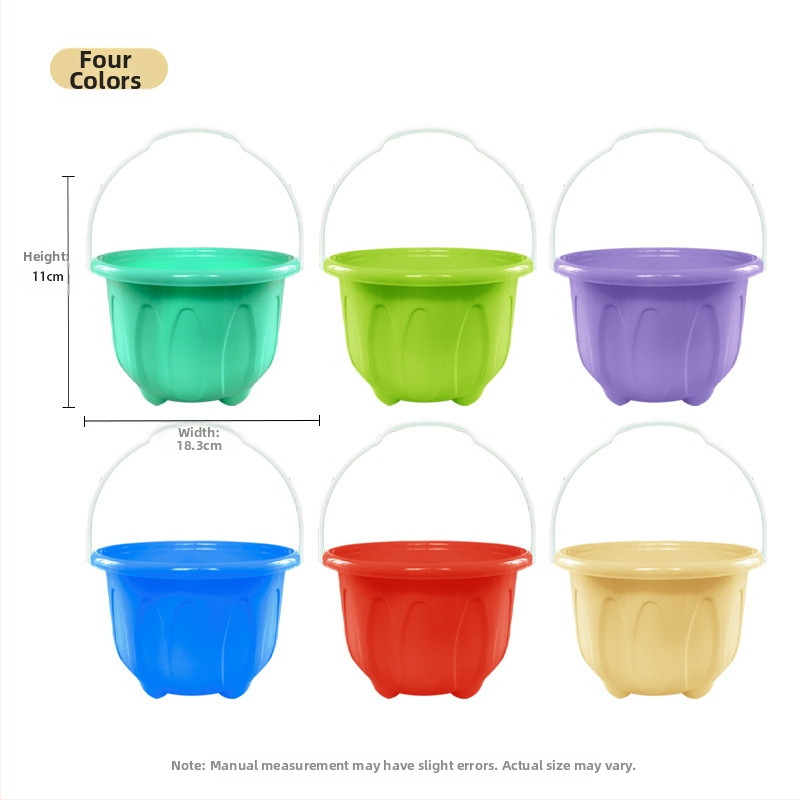 Kanta za dječju igru s pijeskom i vodom na plaži | PP materijal, igračka za plažu, vrtni alat