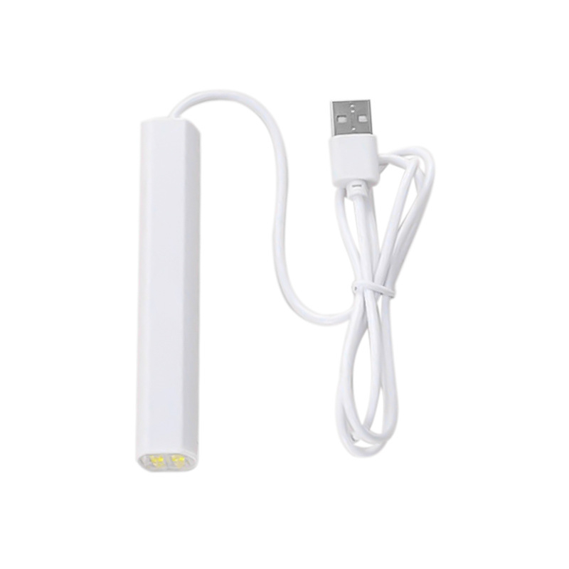 Honghua USB-vezérelt kézi körömlámpa, szalag alakú, újratölthető, gyors száradású, otthoni használatra