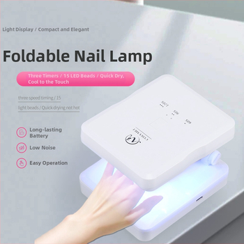 Lampa portabilă pentru uscare unghii, modelul Gzm-002, marcă autohtonă, marcă privată autorizată: Da, ambalaj de bază, pentru persoane obișnuite