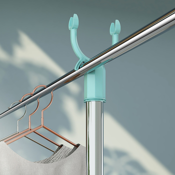 Umeraș extensibil din oțel inoxidabil pentru uscarea hainelor pe balcon – stil minimalist modern, lansare 2025