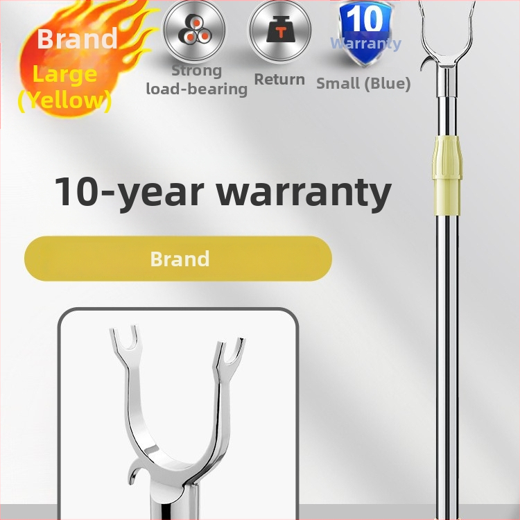 Umeraș extensibil din oțel inoxidabil pentru uscarea hainelor pe balcon – stil minimalist modern, lansare 2025