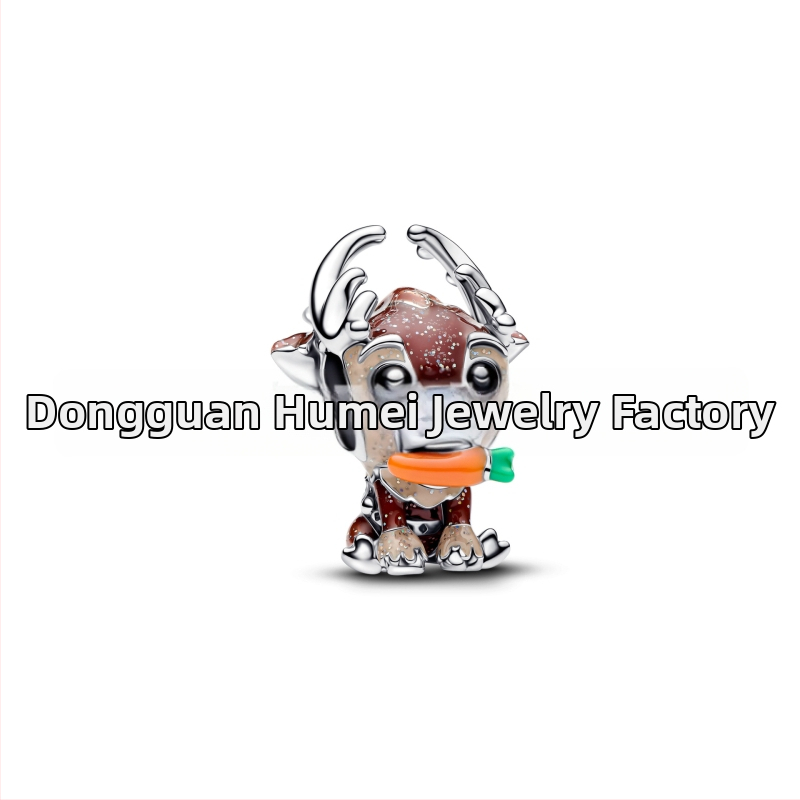 Accesorii DIY pentru bijuterii: rivete cu amprente de animale, cupru alb, electroplacare, monocrom, stil urban modern