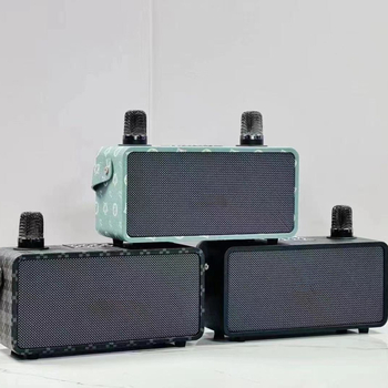 Boxă Bluetooth cu microfon pentru karaoke, 20W, 2 difuzoare, bandă de frecvență 100Hz-20kHz, baterie încorporată 2000-4000mAh