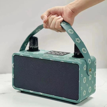 Boxă Bluetooth cu microfon pentru karaoke, 20W, 2 difuzoare, bandă de frecvență 100Hz-20kHz, baterie încorporată 2000-4000mAh