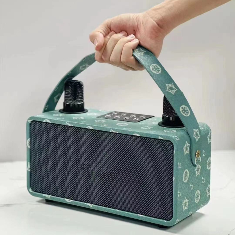 Boxă Bluetooth cu microfon pentru karaoke, 20W, 2 difuzoare, bandă de frecvență 100Hz-20kHz, baterie încorporată 2000-4000mAh