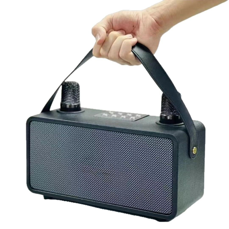 Boxă Bluetooth cu microfon pentru karaoke, 20W, 2 difuzoare, bandă de frecvență 100Hz-20kHz, baterie încorporată 2000-4000mAh