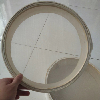 Sită de făină din lemn masiv – design tradițional, cu plasă ultrafină pentru făină, lapte de soia și mălai