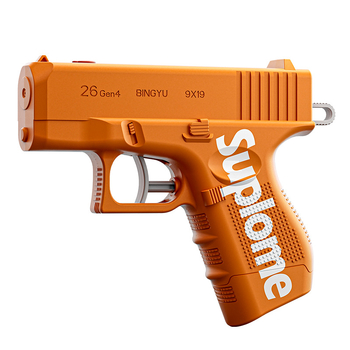 Pistol de apă manual cu design dublu pentru copii – jucărie din plastic, vârsta 7-14 ani, certificare 3C