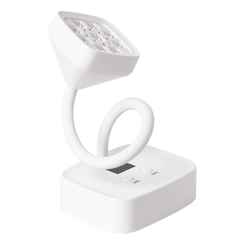 Lampă de unghii pentru birou, cu senzor, reîncărcabilă, design lotus — Model: Electric storage induction lotus lamp, Brand: Dime