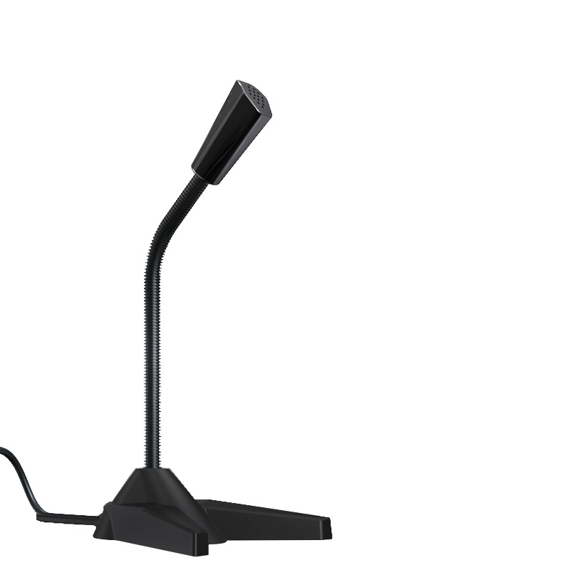 USB stolni mikrofon za računalo — preklopni usmjereni uzorak, smanjenje šuma, 100 Hz–20 kHz, SNR < 60 dB, žični, pogodan za livestreaming, igre i sastanke