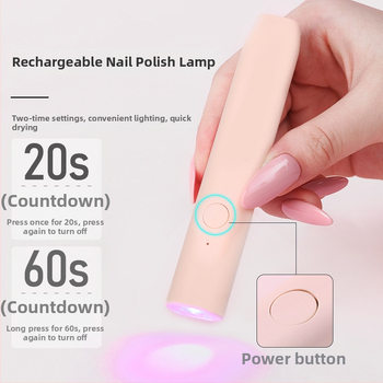 Kézben tartható körömlámpa, modell One Finger Light, a Song of Spring márkától (belföldi márka), otthoni használatra