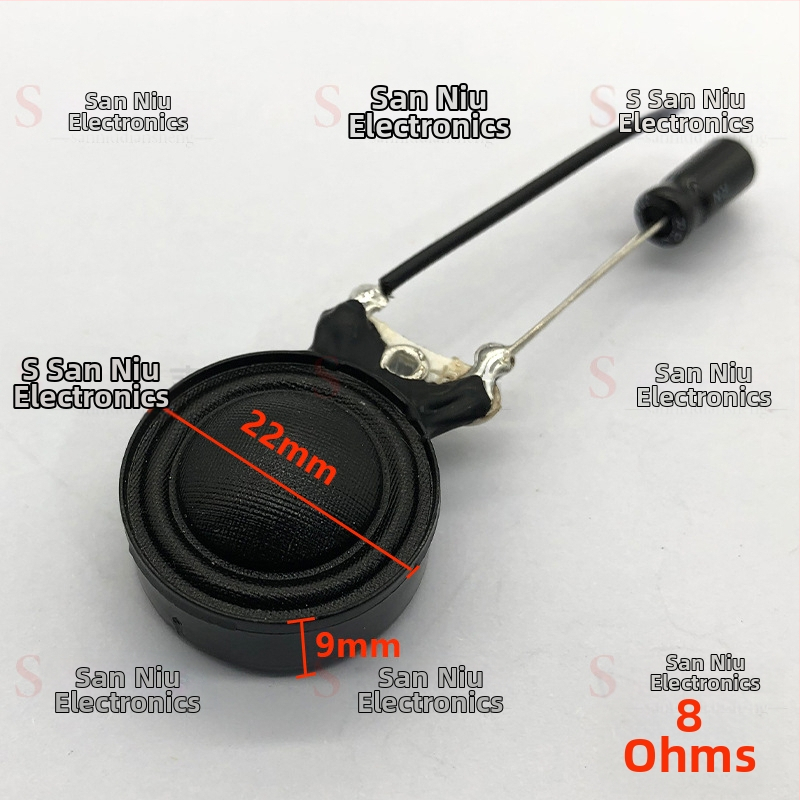 Tweeter cu diafragmă din mătase, difuzor tip dom, 8 Ω, 10 W, circuit magnetic dublu