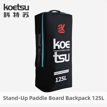 Koetsu batoh na SUP dosku, nafukovací, 125L kapacita, Oxford látka