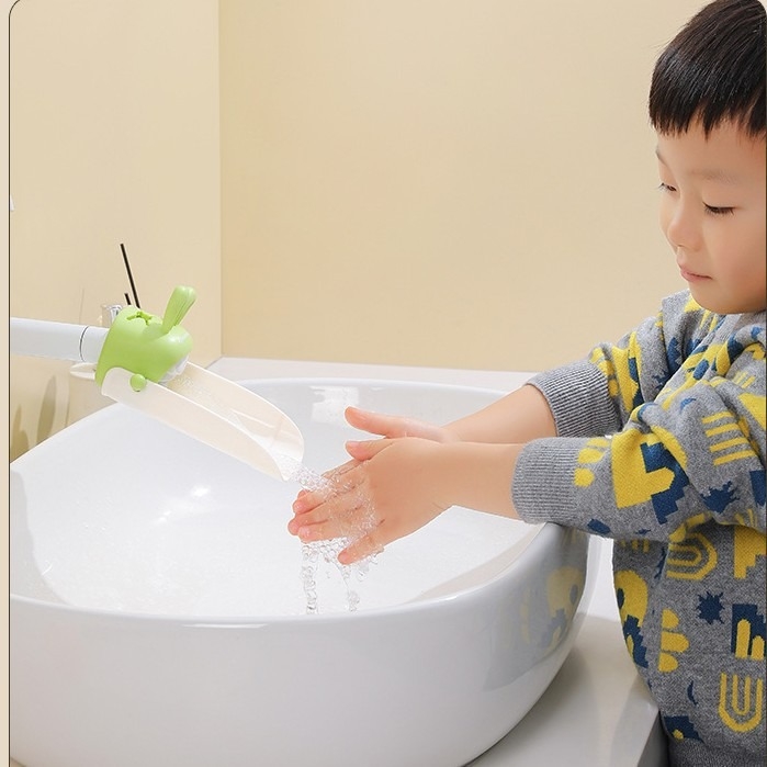 Proširivač slavine s dizajnom slatkog zeca (Silikon; Zaštita od prskanja; Serija: Proširivač slavine; Lansiranje 2025)