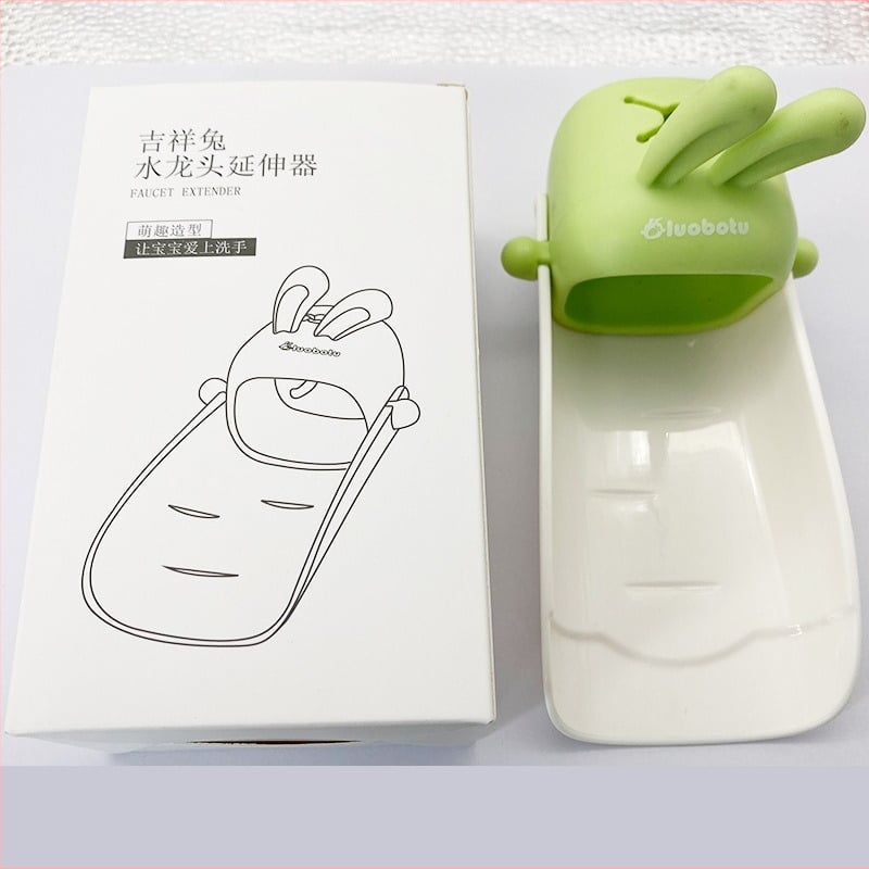 Proširivač slavine s dizajnom slatkog zeca (Silikon; Zaštita od prskanja; Serija: Proširivač slavine; Lansiranje 2025)