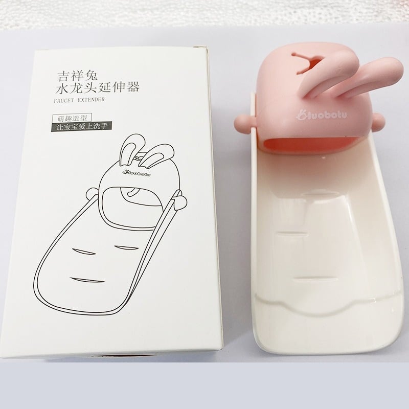 Proširivač slavine s dizajnom slatkog zeca (Silikon; Zaštita od prskanja; Serija: Proširivač slavine; Lansiranje 2025)