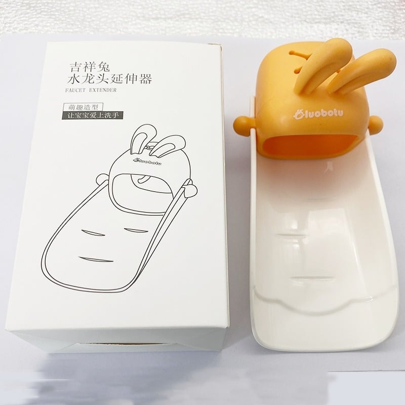 Proširivač slavine s dizajnom slatkog zeca (Silikon; Zaštita od prskanja; Serija: Proširivač slavine; Lansiranje 2025)