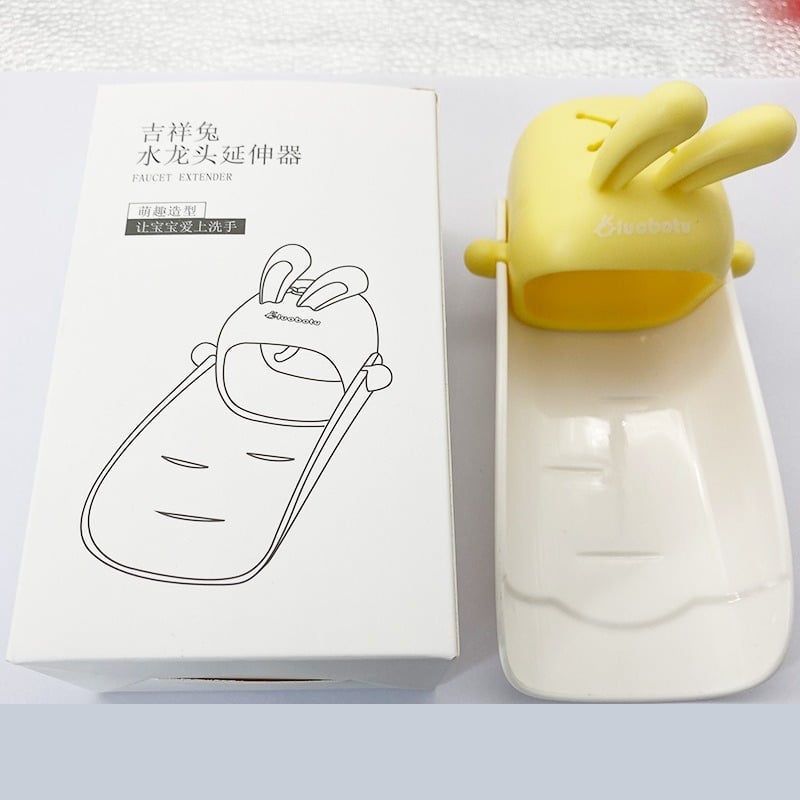 Proširivač slavine s dizajnom slatkog zeca (Silikon; Zaštita od prskanja; Serija: Proširivač slavine; Lansiranje 2025)