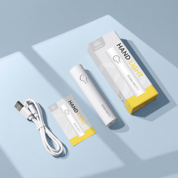 BORN PRETTY lampă portabilă pentru manichiură, model One-Word Lamp, lampă UV fototerapie