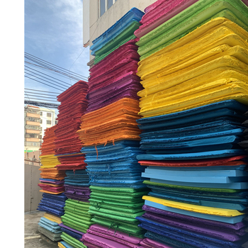 Foaie EVA din spumă, densitate 38, grosime 2–9 mm, ignifugă și anti-statică, fără miros, cu spate adeziv opțional