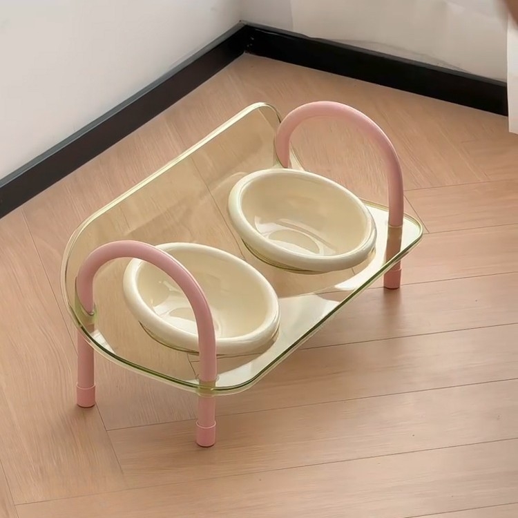 Posuda za sporo hranjenje kućnim ljubimcima, s anti-prevrtanjem i anti-prolivanjem, materijal poliuretan