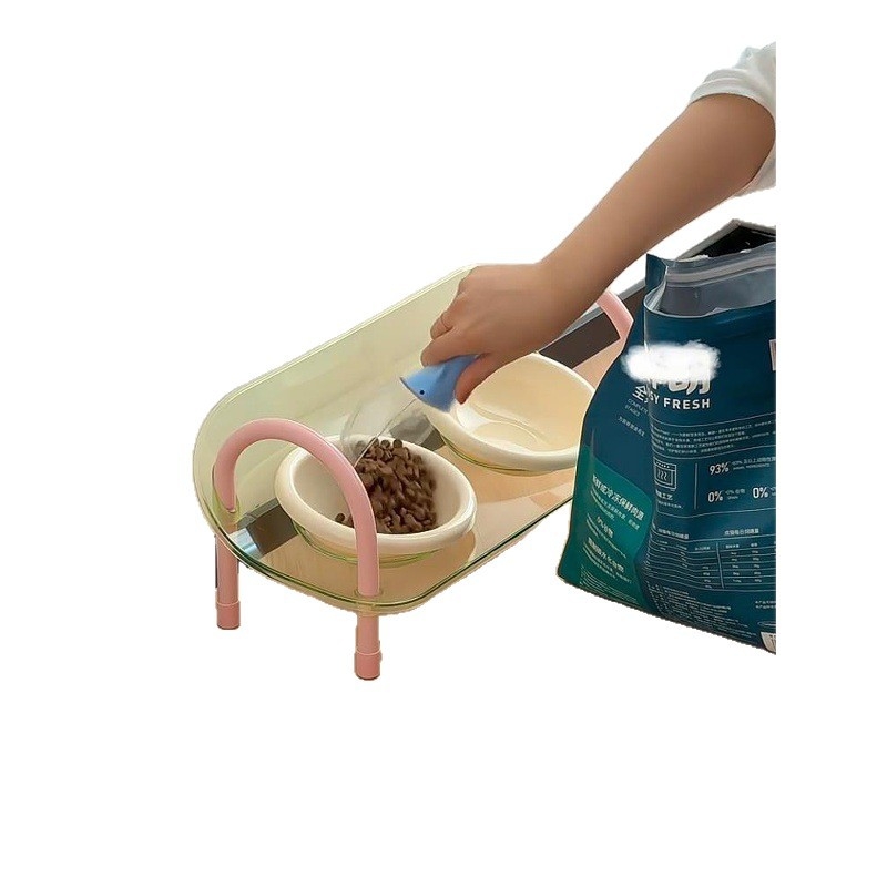 Posuda za sporo hranjenje kućnim ljubimcima, s anti-prevrtanjem i anti-prolivanjem, materijal poliuretan