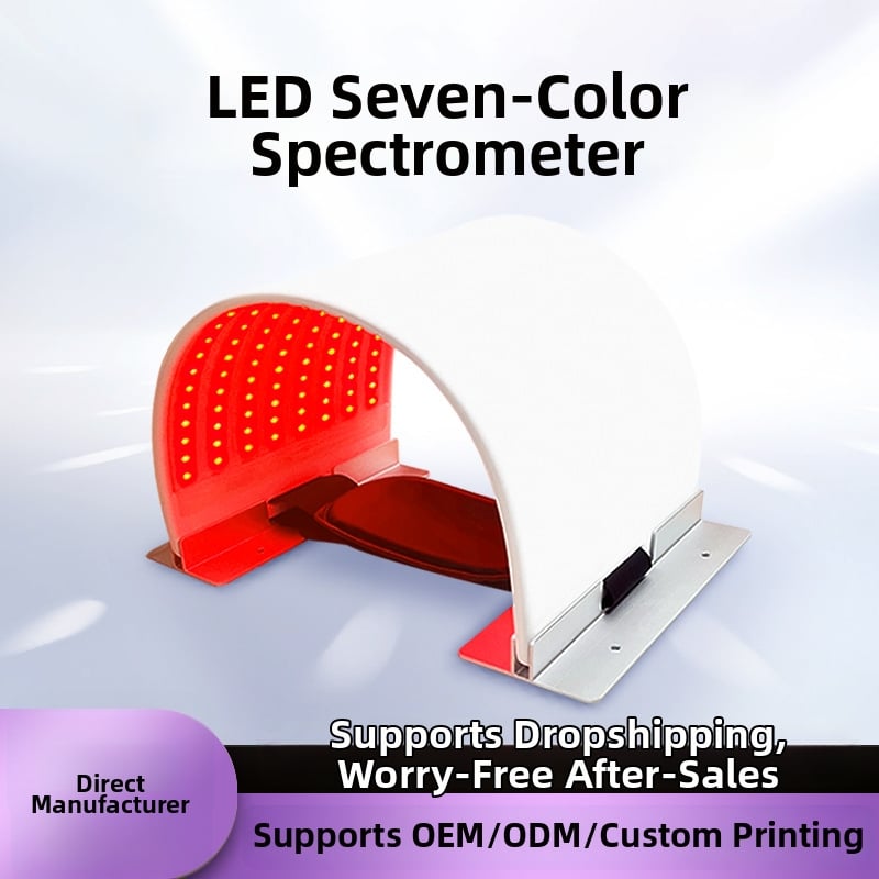 Otthoni LED foton bőrápoló készülék - hidratálás, bőrfiatalítás és fényterápia, hordozható, IPX-3 vízálló, beépített akkumulátor nélküli, Eycobeauty