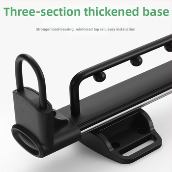 Rastezljiva vješalica za odjeću od aluminijske legure, vodoravna šipka, moderan minimalistički stil, elektroplatiranje, pogodna za drvene ormare