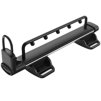 Rastezljiva vješalica za odjeću od aluminijske legure, vodoravna šipka, moderan minimalistički stil, elektroplatiranje, pogodna za drvene ormare