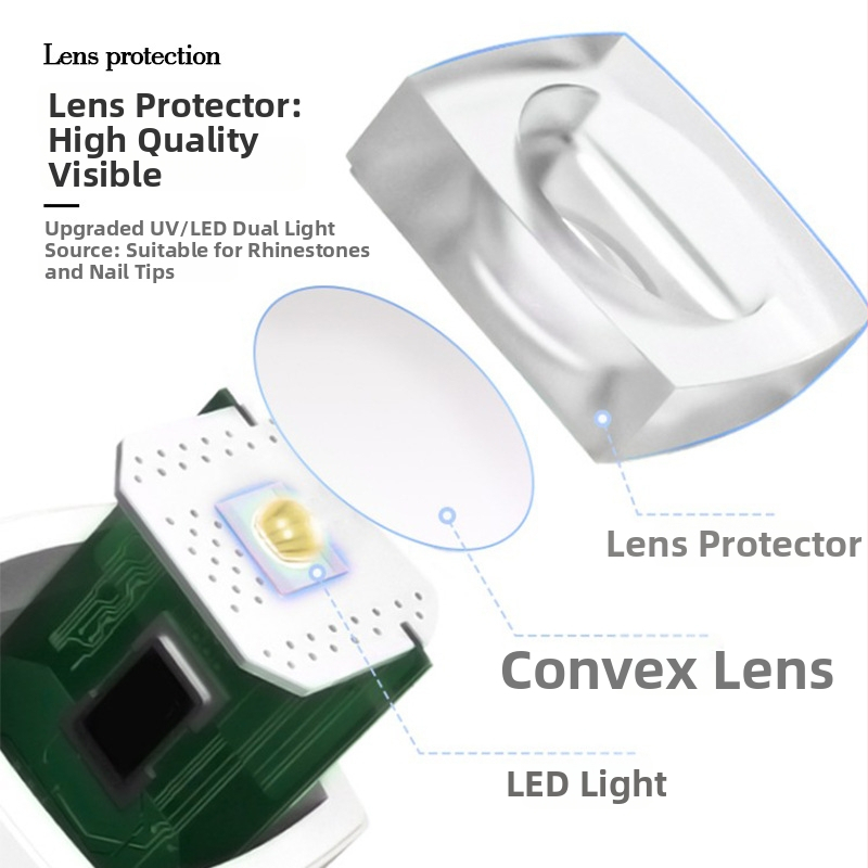 Oxxi Lampa portabilă de manichiură, modelul 95, marcă autohtonă, pentru uz general