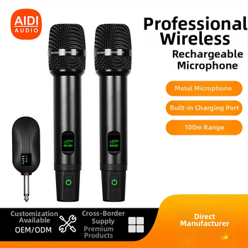MG33 sistemă wireless cu 2 canale pentru reprezentații în aer liber și streaming live, baterie încorporată, autonomie 8–12 ore, 5 W, răspuns în frecvență 20 Hz–20 kHz