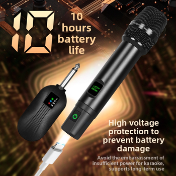 MG33 sistemă wireless cu 2 canale pentru reprezentații în aer liber și streaming live, baterie încorporată, autonomie 8–12 ore, 5 W, răspuns în frecvență 20 Hz–20 kHz