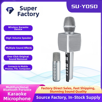Sve-u-jednom mikrofon i zvučnik za kućne live prijenose, bežični Bluetooth karaoke s mobitelom, model Ys-98