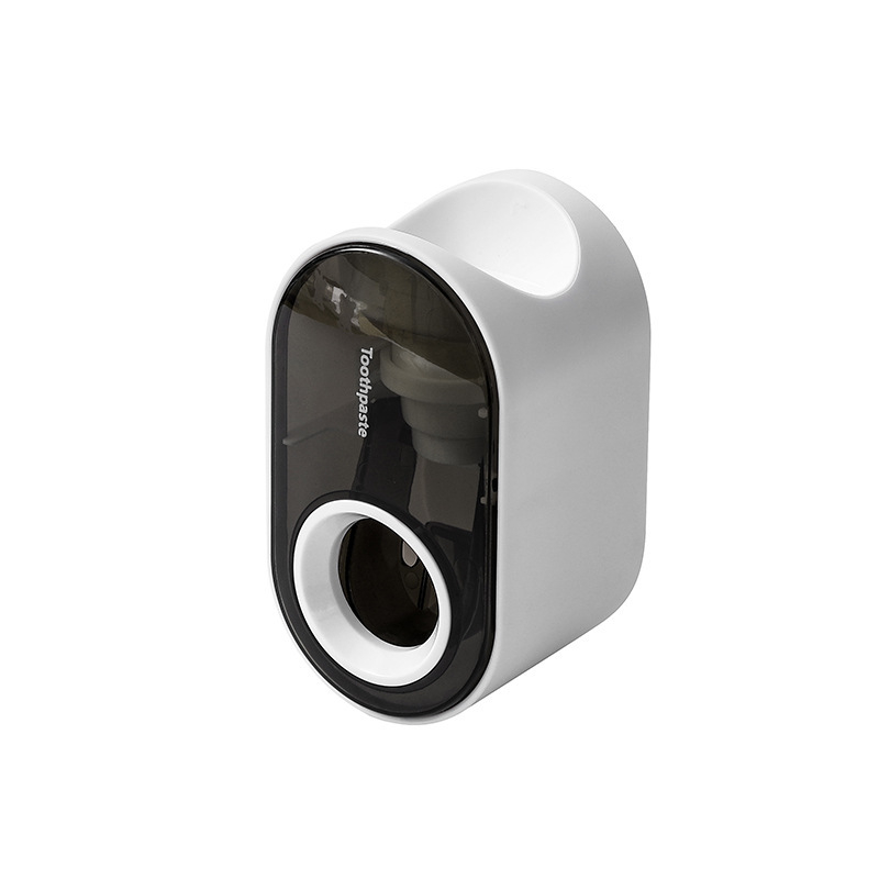 Xinju presor pentru pastă de dinți, suport de perete pentru pastă și periute, compatibil universal