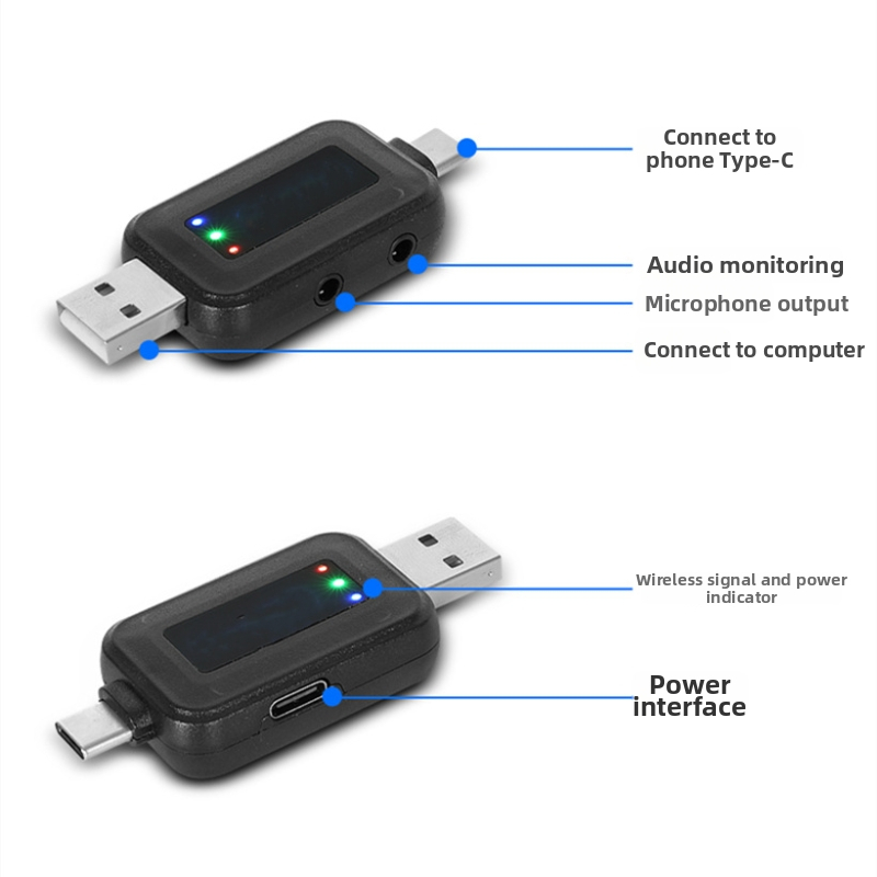 USB kabelski dinamički mikrofon, model K58, za pjevanje, prijenos uživo i podučavanje; frekvencijski odziv 60 Hz–15 kHz, SNR ≥ 70 dB, USB priključak