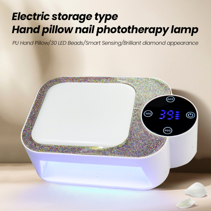 Lampa pentru unghii BM-22, lampă purtabilă, reîncărcabilă, putere mare, uscare rapidă, fototerapie