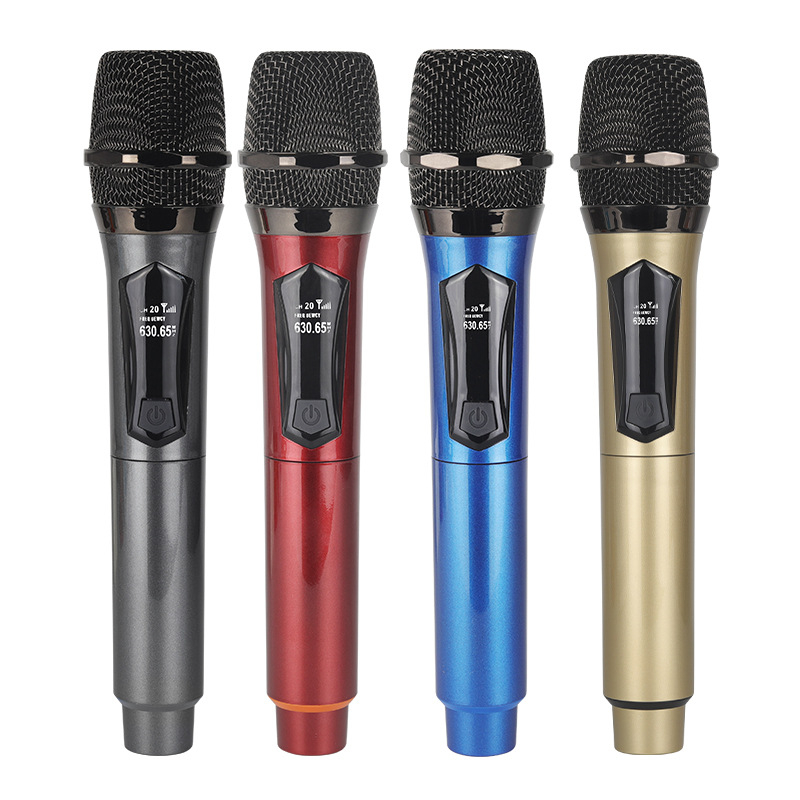 Microfon wireless 2,4 GHz pentru scenă și difuzare în direct | omnidirecțional, card de sunet încorporat, baterie 300–500 mAh, autonomie 6–8 ore