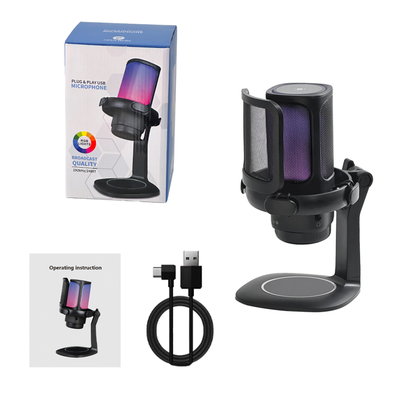 SILVEAUDIO GAM-S1 USB kondenzatorski mikrofon - Bežični, 30 Hz-15 kHz, SNR ≥85 dB, Objavljen 2024