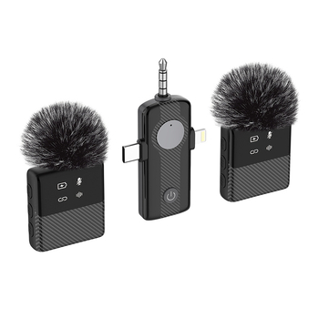 MS11 Bežični lavalier mikrofon, Bluetooth 5.3, Ugrađena baterija 300–500 mAh, Trajanje baterije >12 h, SNR ≥95 dB, za snimanje i prijenos uživo