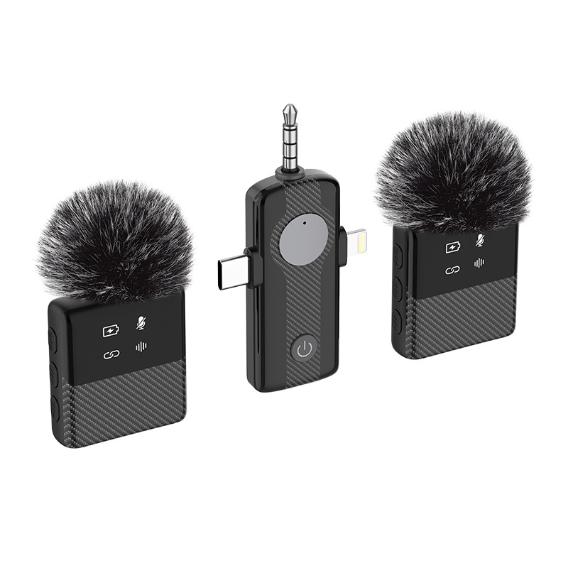 MS11 Bežični lavalier mikrofon, Bluetooth 5.3, Ugrađena baterija 300–500 mAh, Trajanje baterije >12 h, SNR ≥95 dB, za snimanje i prijenos uživo