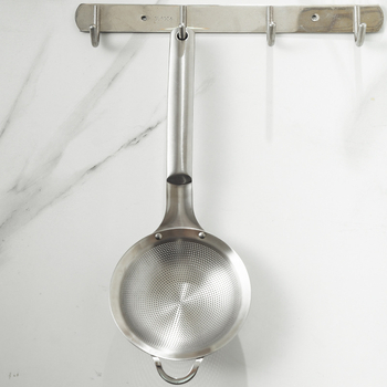 Colander din oțel inoxidabil 316L pentru lapte de soia – filtru de bucătărie cu cârlig unic, protecție împotriva arsurilor