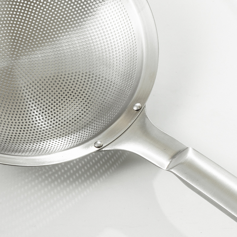 Colander din oțel inoxidabil 316L pentru lapte de soia – filtru de bucătărie cu cârlig unic, protecție împotriva arsurilor