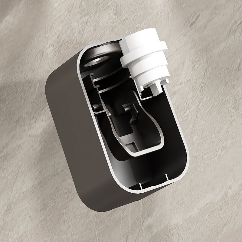 Dozator de pastă de dinți Penny, montat pe perete, fără găuri, complet automat, unitate dintr-o singură bucată