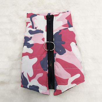 Palton de iarnă pentru câini, exterior poliester cu căptușeală din bumbac, stil minimalist modern