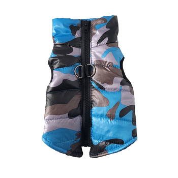 Palton de iarnă pentru câini, exterior poliester cu căptușeală din bumbac, stil minimalist modern